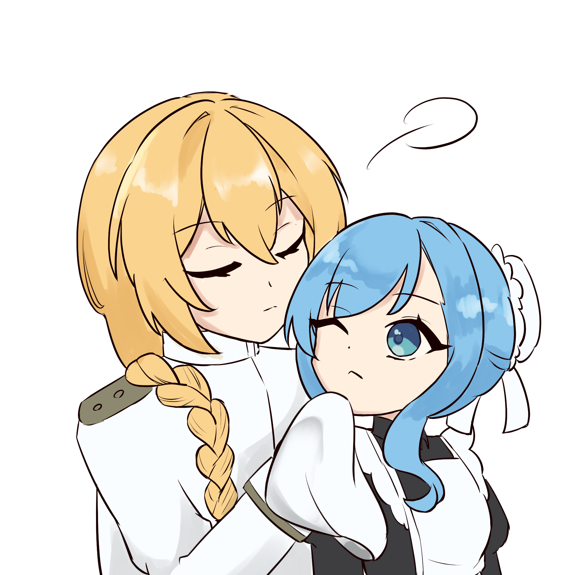 きれいになった7ちゃんのイラスト